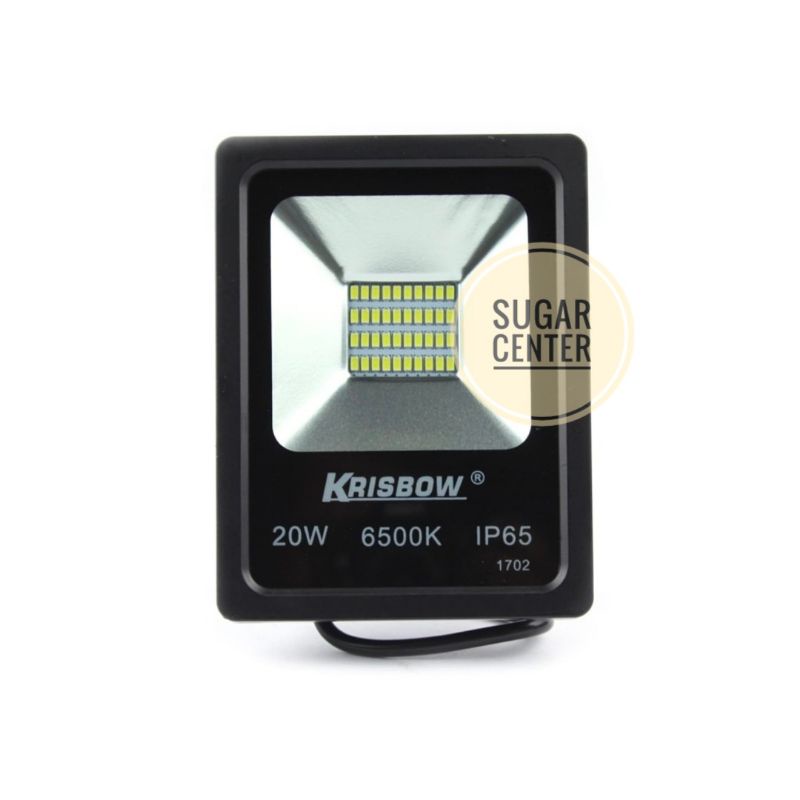 Krisbow Lampu Sorot LED Outdoor 20 Watt/Krisbow Lampu LED Outdoor/Krisbow Lampu Sorot/Krisbow Lampu 