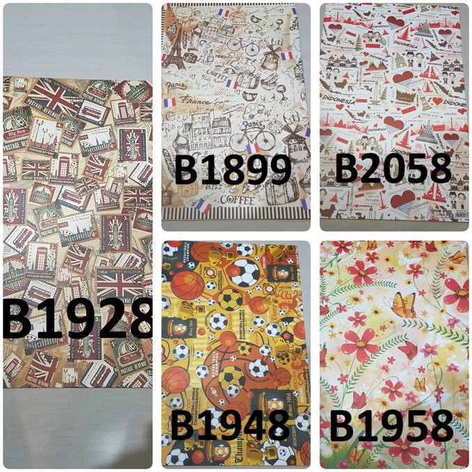 

Kertas Kado Sansan Wawa / Sanwa Motif Dewasa