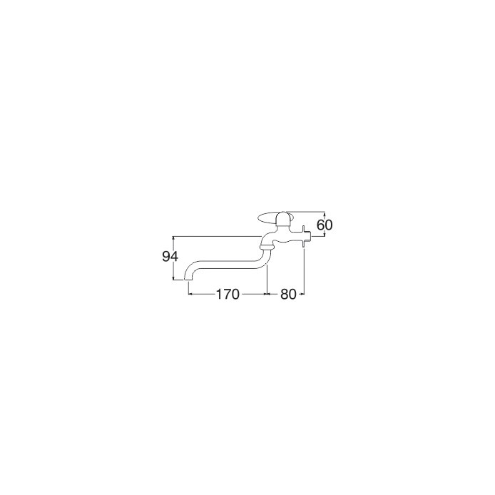 san ei A10JMR ORIGINAL kran tembok cuci piring