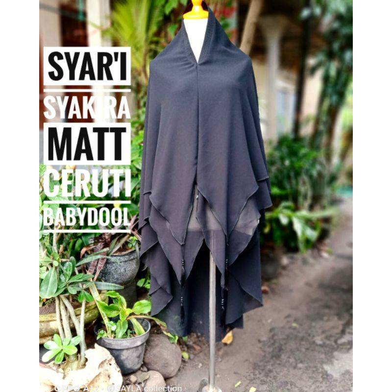 jilbab ceruty ORI TEMBORO punya