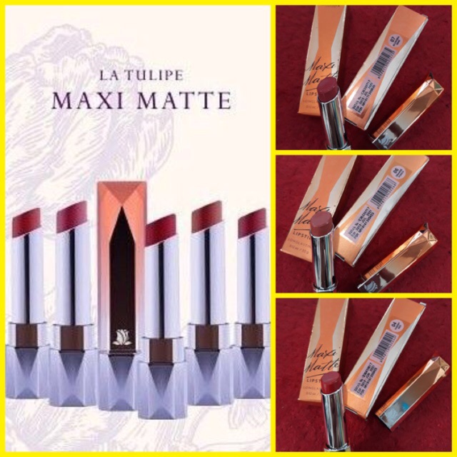 LA TULIPE MAXI MATTE LIPSTICK @MJ