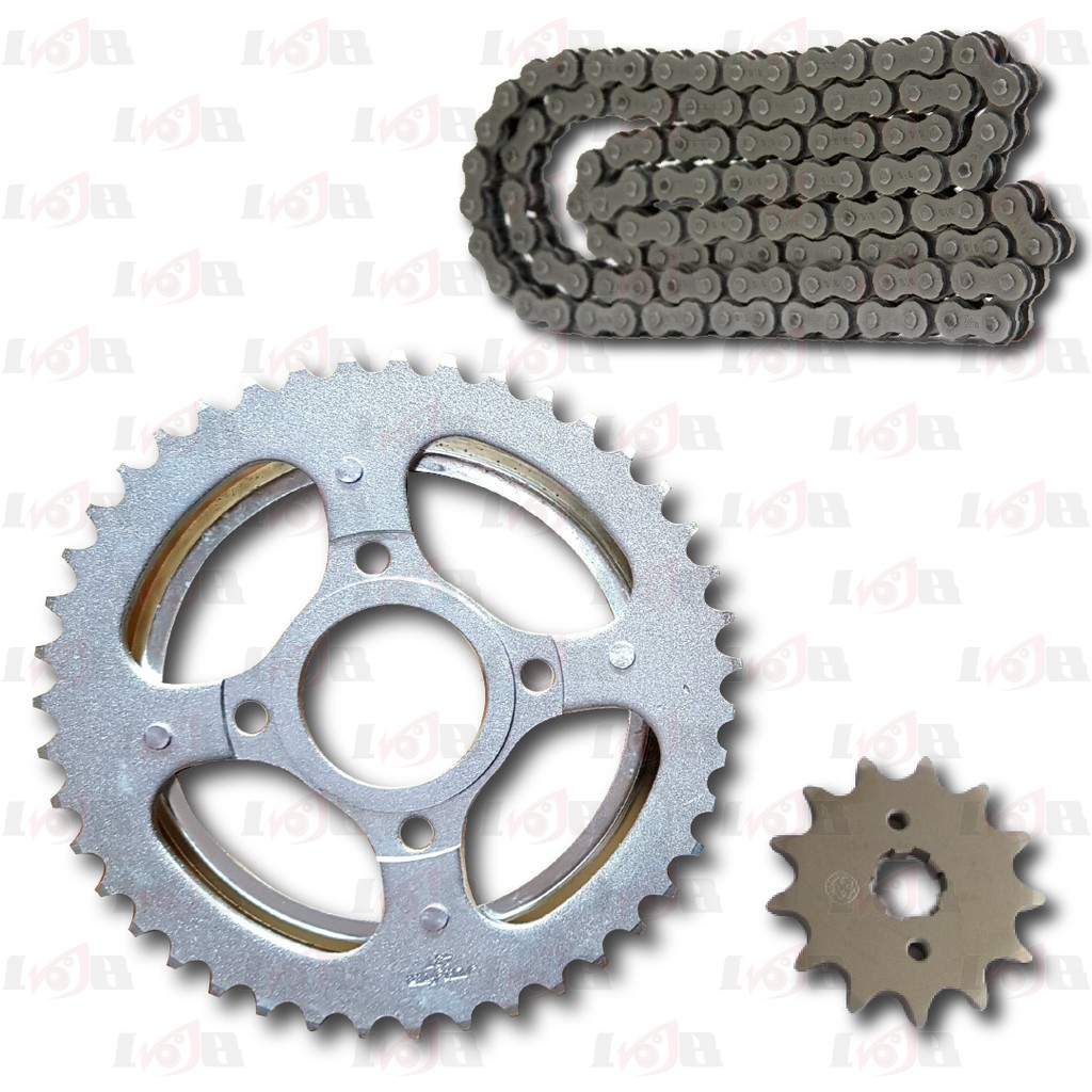 Aspira GearSet Tiger Drive Chain Rantai Roda Gir Depan Gear Belakang