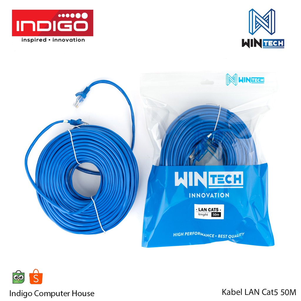 KABEL UTP LAN CAT5 50 METER | UTP CAT5 50 METER | KABEL LAN