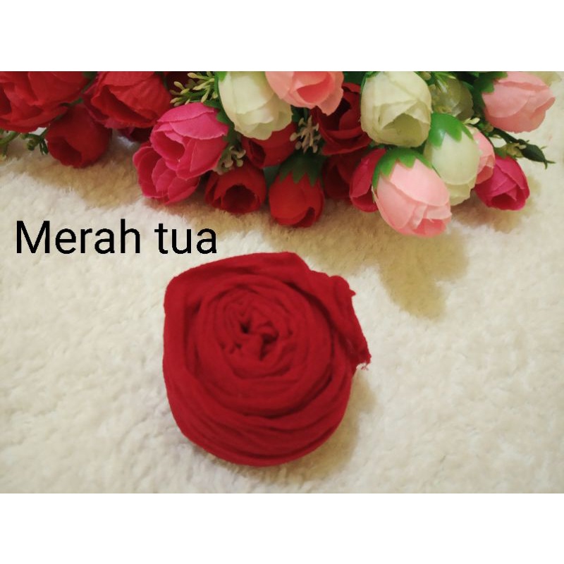 PROMO Kain Stoking Bahan Bunga stoking/Kain Stocking/Bahan bunga kain stoking murah grosir / stoking kain bahan bunga stocking nylon flower murah tebal