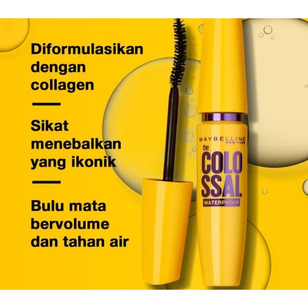 Maybelline Colossal  Mascara - Black