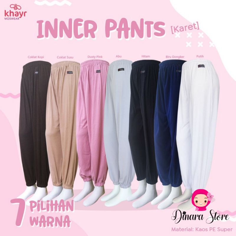 INNER PANTS KARET BY KHAYR MOSWEAR