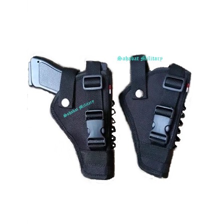 SARUNG PISTOL PINGGANG – SARUNG AIRSOFT PISTOL – HOLSTER UNIVERSAL  - AIRSOFT GUN