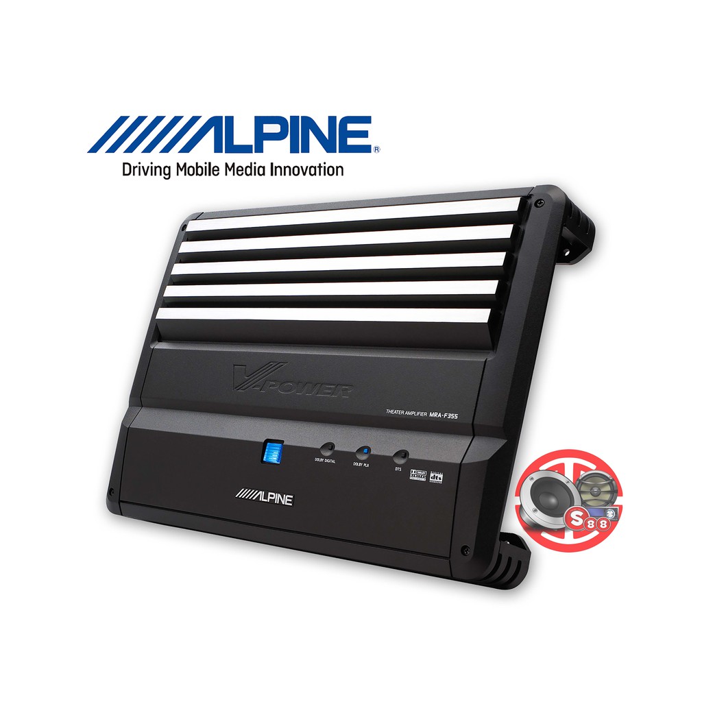 ALPINE アルパイン シアターアンプ MRA-F355 新品 245-