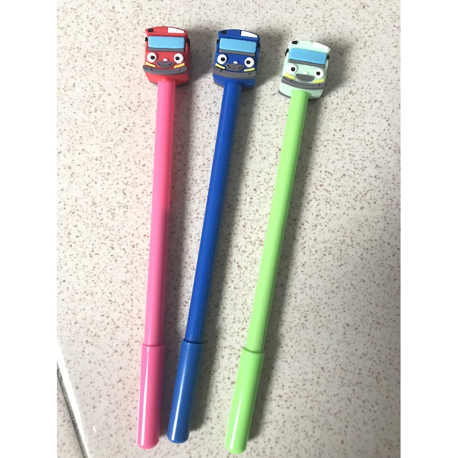 

NEW. PEN KARAKTER MURAH BIS TAYO / BUS TAYO / TAYO / PEN GEL LUCU / PEN MU