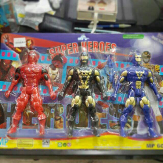 Mainan Robot Super Heroes MP 604.