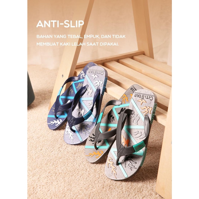 Sandal Jepit Anti Slip Pria - SAMONO SFF009