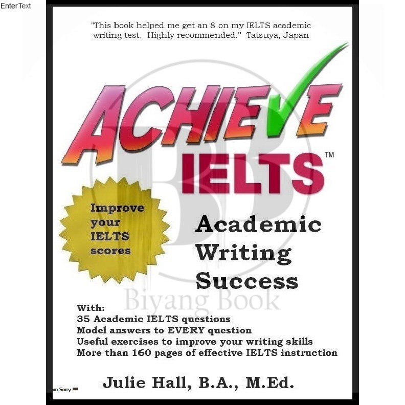 Jual Achieve Ielts Academic Writing Success Indonesia Shopee Indonesia