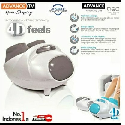 Alat pijat Kaki, Betis, Advance Neo Foot Dream Elektrik
