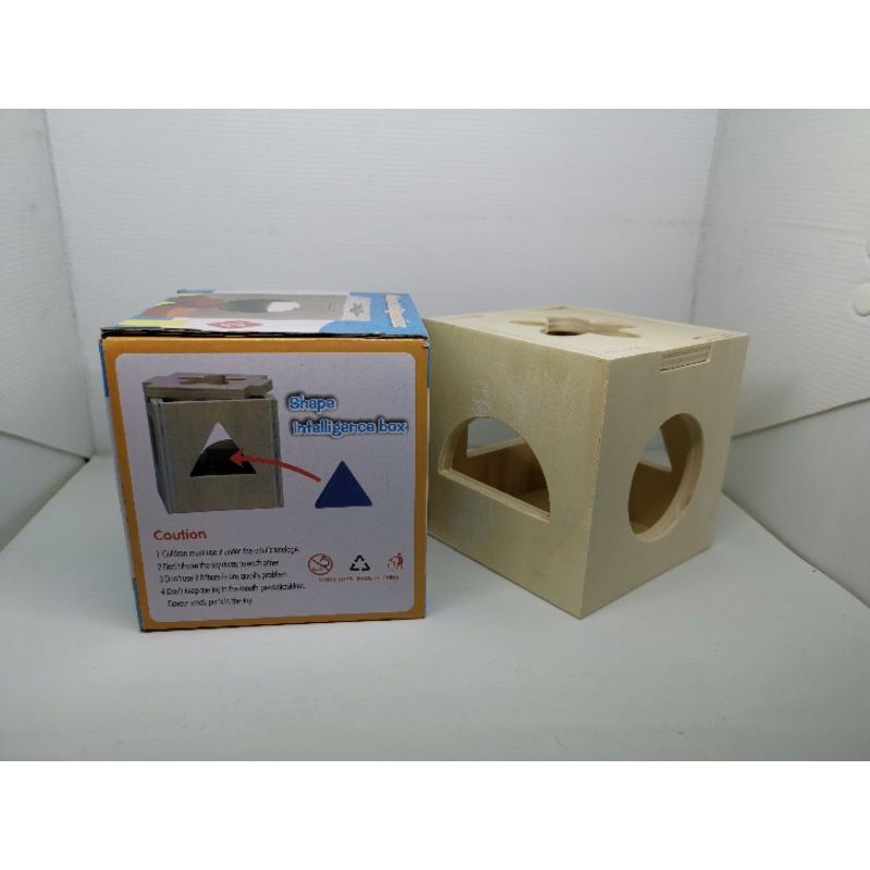 Puzzle kayu shape intelligence box