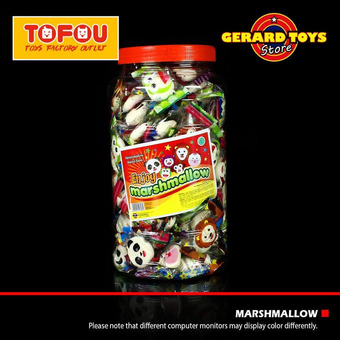 

PERMEN ENJOY MARSHMALLOW TOPLES ISI 150PCS