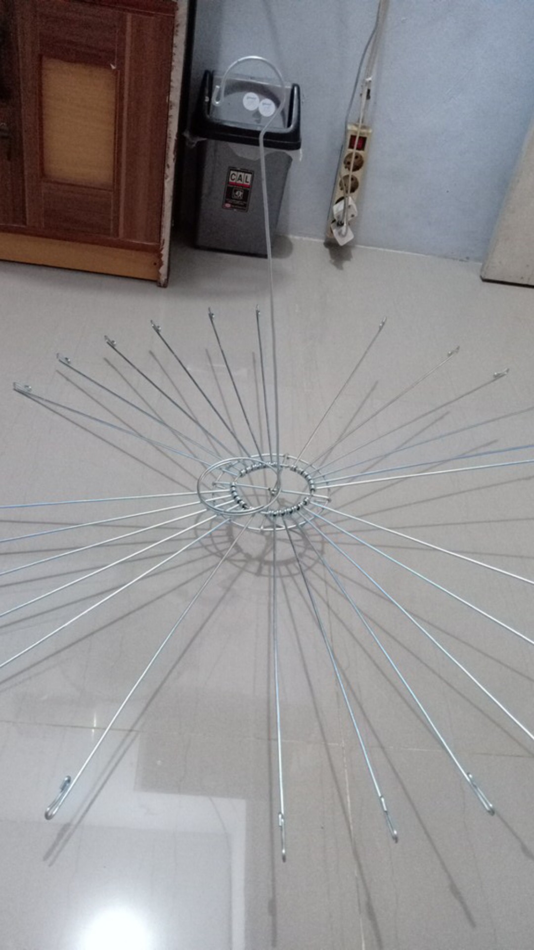 Hanger Folding Jemuran Baju Bayi, Hanger Anak, Pakaian Dalam Jemuran Baju Bulat Hanger Lipat Murah