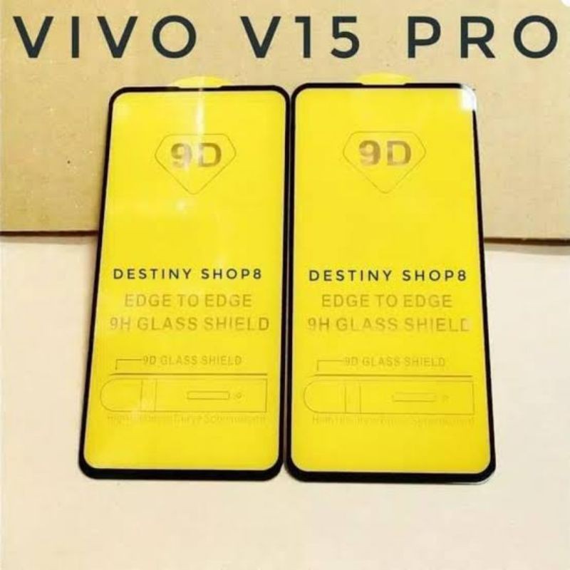 Tempered glass vivo V15/ V17/ V15 pro/ V17 pro/ V19/ V20/ V20 SE Antigores kaca Full cover