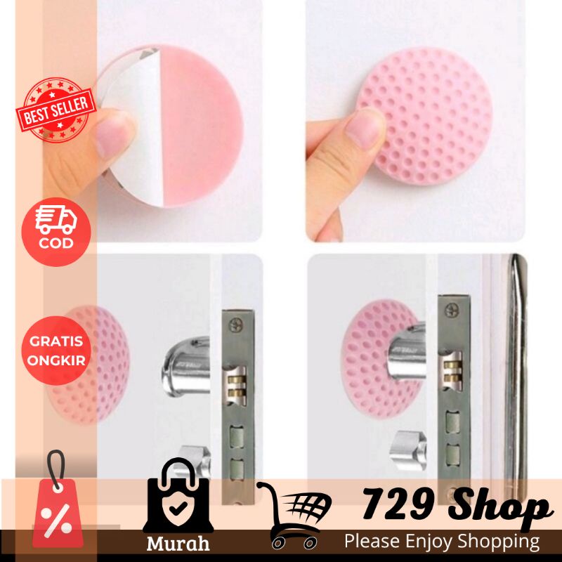 Karet Penahan Pintu Pengaman Benturan Handle Pintu Door Stopper Penahan Benturan Pintu Import Best Seller