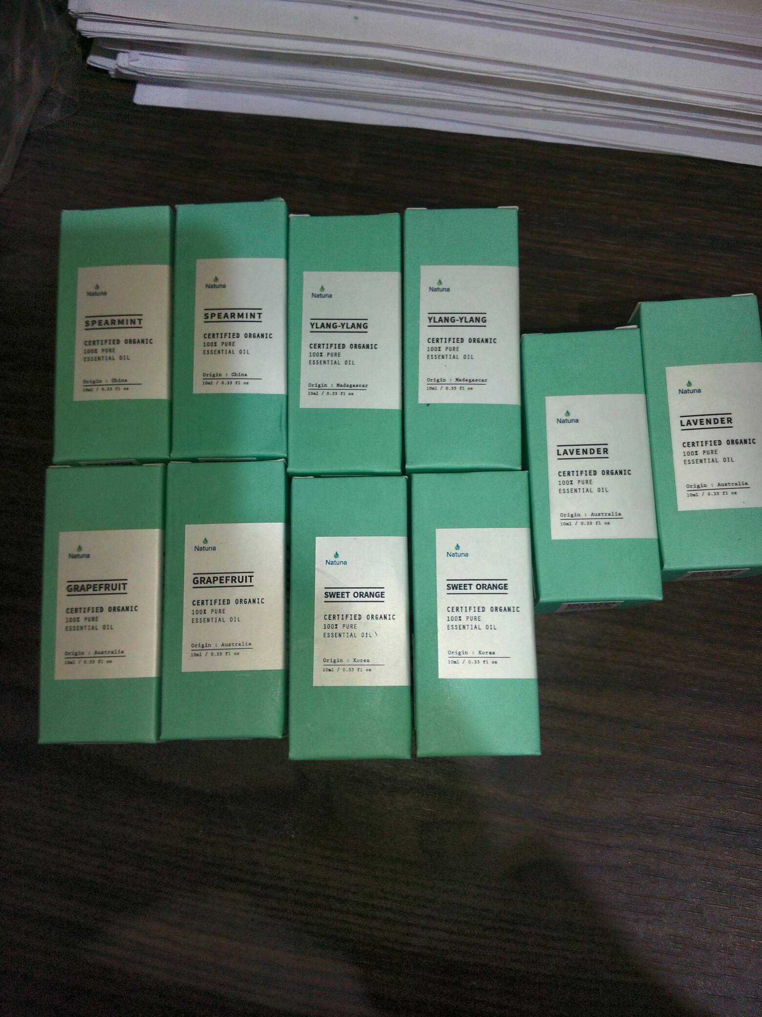 Natuna Grapefruit Essential Oil Diffuser Humidifier Minyak Esensial Purifier Aromatherapy Difuser Eo