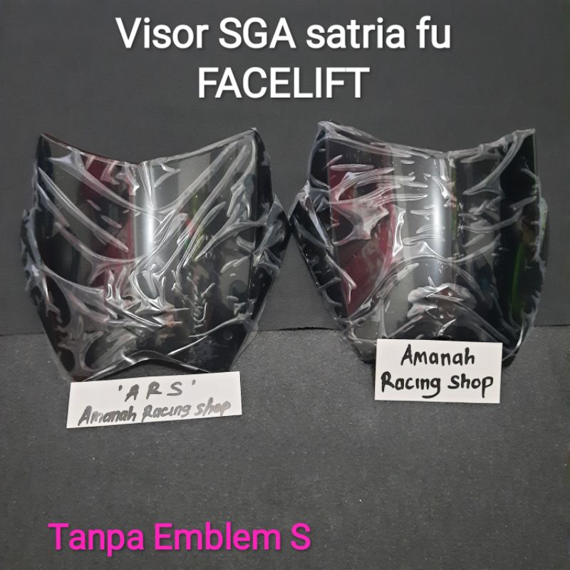 [COD] VISOR SATRIA FU FACELIFT VISOR SGA SATRIA FU FACELIFT VISOR SATRIA FU FL VISOR FU FL ORIGINAL