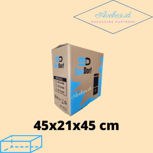 

[MINIMAL ORDER 5PCS] (45x21x45 cm) / KARDUS KARTON / DUS PINDAHAN / KARDUS BESAR / KARDUS MURAH