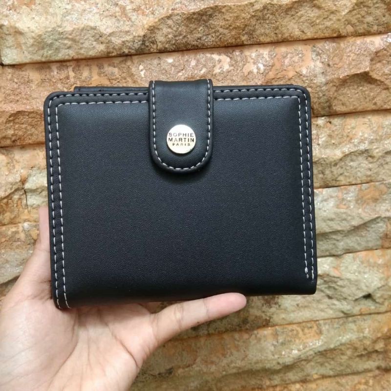 dompet lipat wanita premium dompet kulit sintetis dompet mini dompet original sophie martin paris di