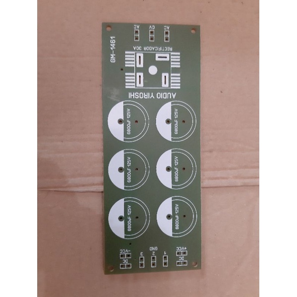 PCB POWER SUPPLY 6 ELCO
