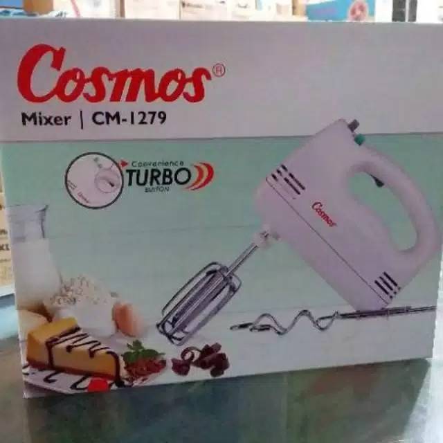 Cosmos Hand Mixer Tenaga Turbo 5 Speed CM1279