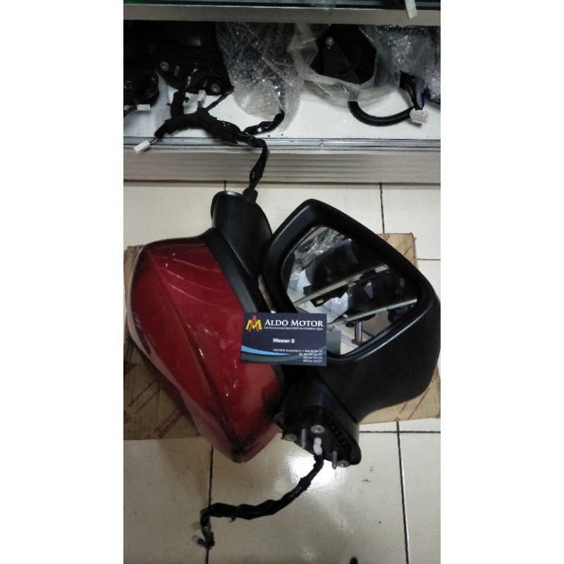 SPION MAZDA 2 MERAH SKY ACTIVE SEPASANG