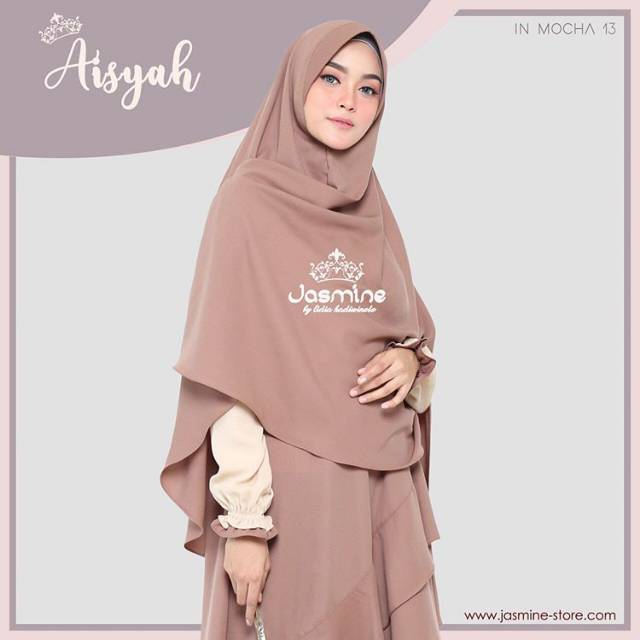 JILBAB KHIMAR JASMINE AISYAH KHIMAR SYARI CANTIK