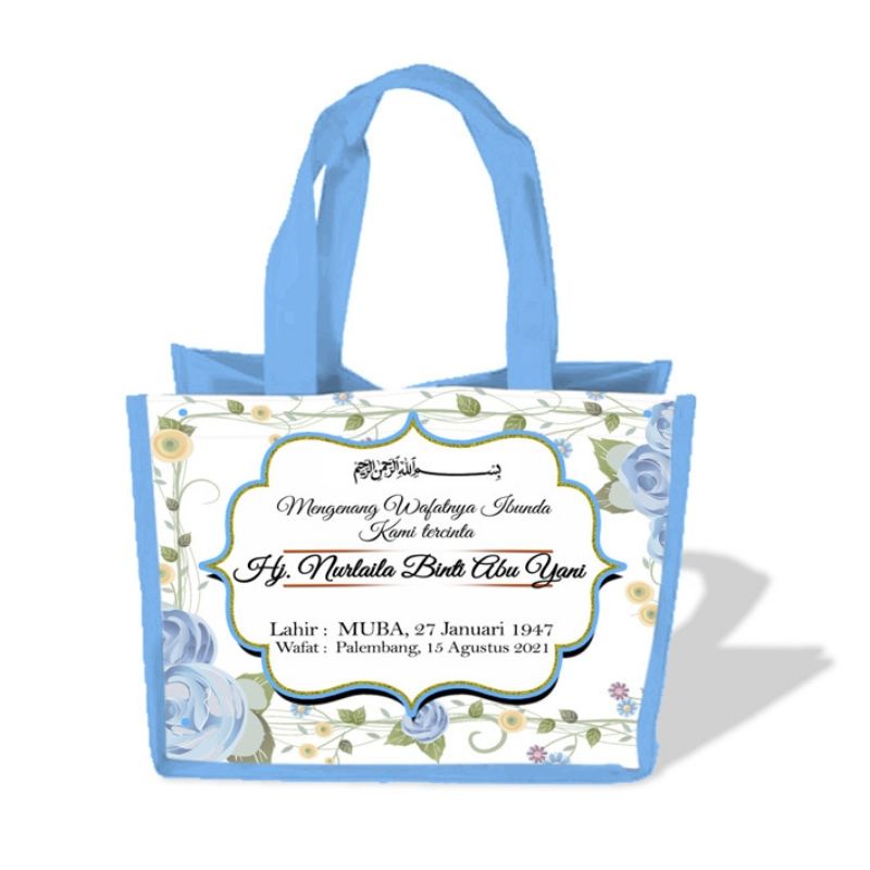 

Tas goodie bag custom tas souvernir Custom untuk tahlilan