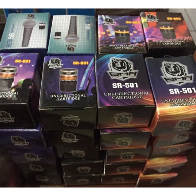 Spul mic / Spool microphone BMA SR 501 / SR 801 / SR 803 / BETA 58