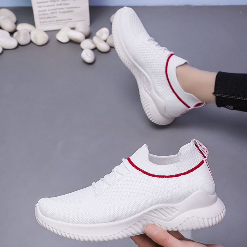 [ESSE] Sepatu Sneakers Slip on Kanvas Ala korean Wanita Casual Import Style w3