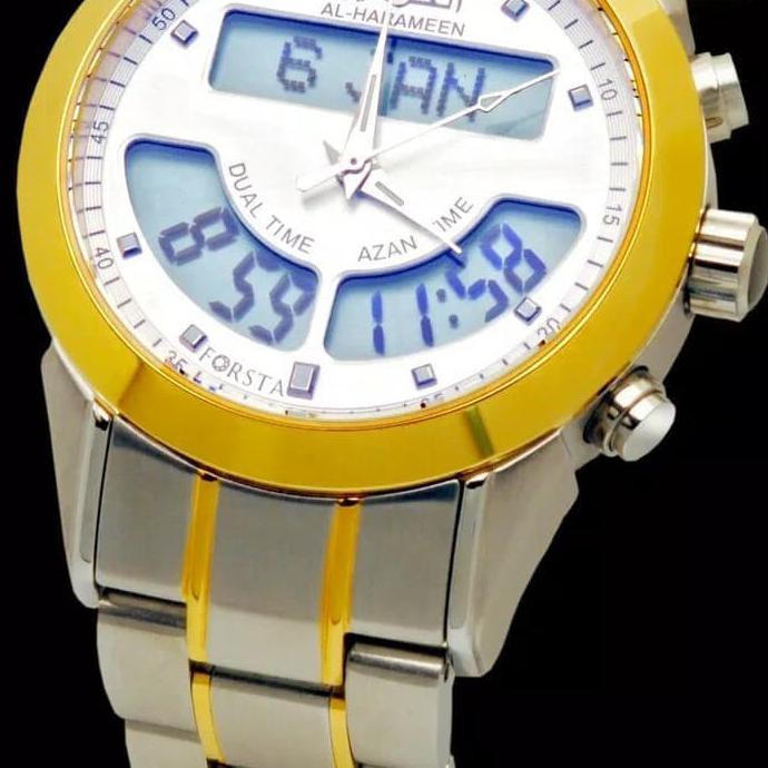 Jam Tangan Muslim Forsta Al Harameen Silver