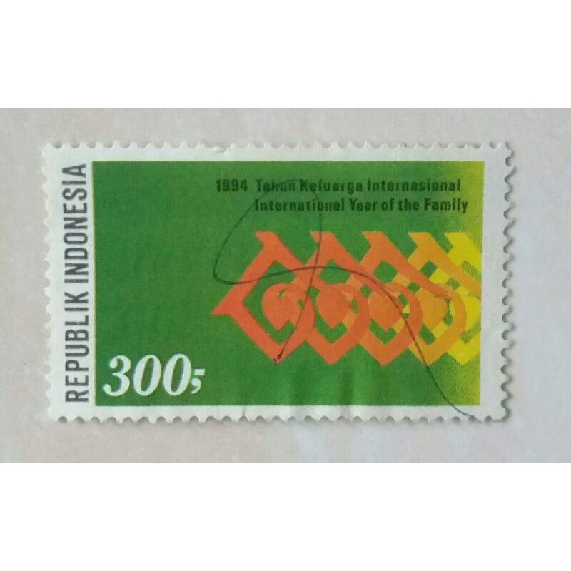 

Perangko Tahun Keluarga International, Tahun 1994 (1pcs) Used Prangko Indonesia