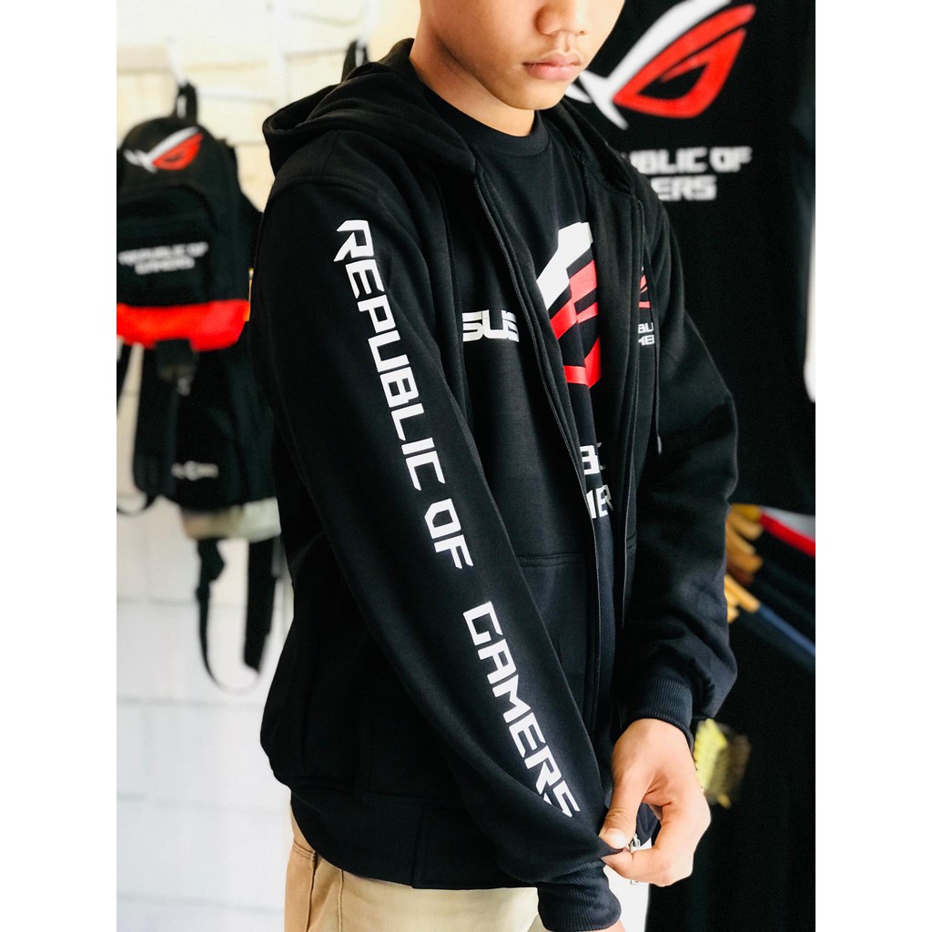 Jaket Gamer ASUS ROG Republic of Gamers Cotton fleece