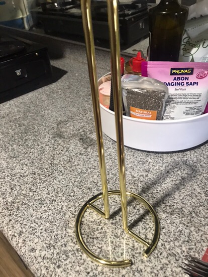 Golden Tissue Holder