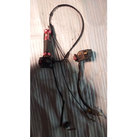 holder kanan kiri satria 2tak original satria s holder set satria 2tak  satria s shogun tornado