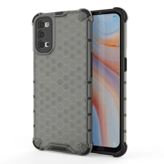 OPPO RENO 5 CASE HARDCASE RUGGED ARMOR HONEYCOMB CASE