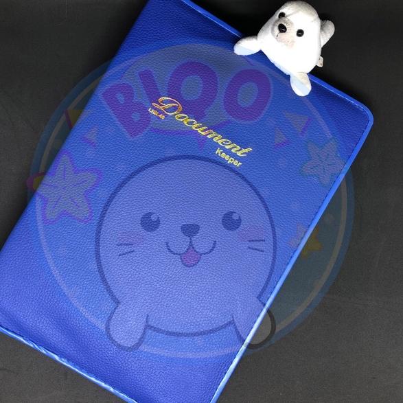 

[DISCOUNT TDM70] Map Dokumen / Document Keeper / Clear Holder Cover Kulit Isi 40 lbr Harga Murah