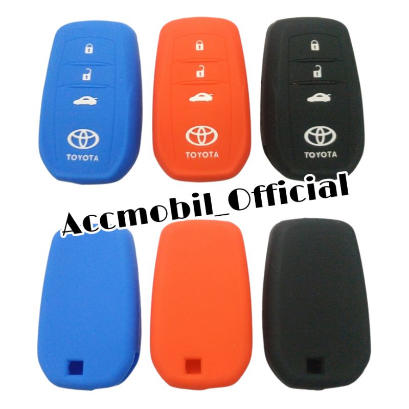 ✨ COD ✨ Toyota All new fortuner silikon kunci / cover pelindung kunci mobil Fortuner All New