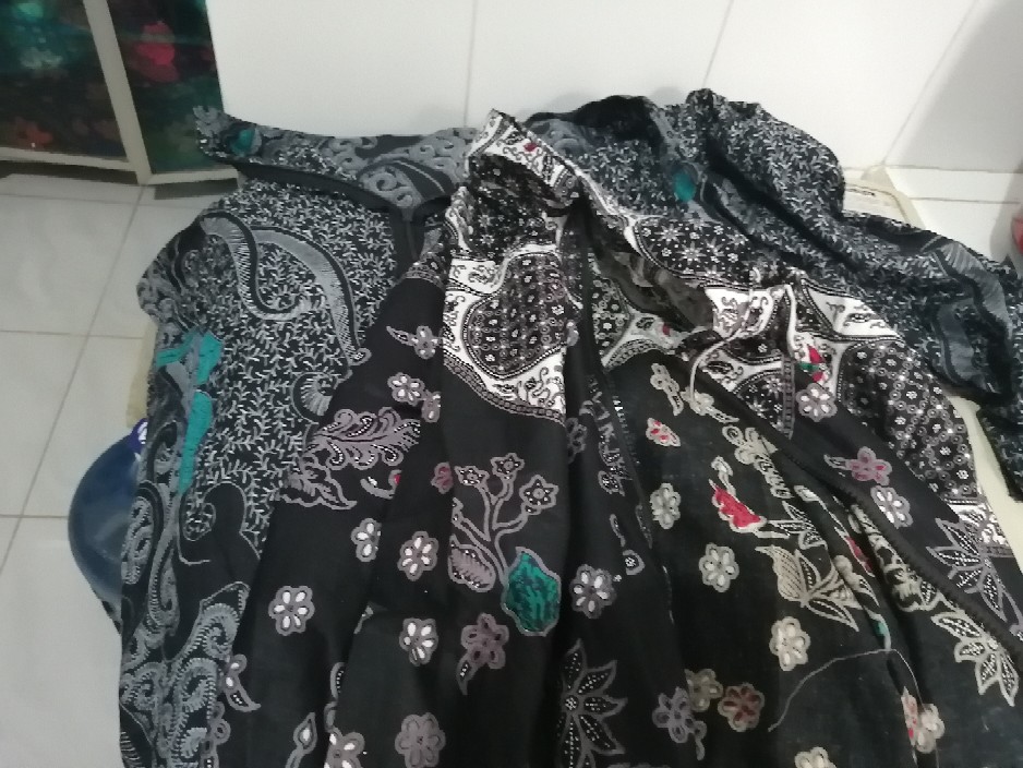 Batik Couple Tunik Kemeja Ready Seragam M L Xl Xxl Jumbo