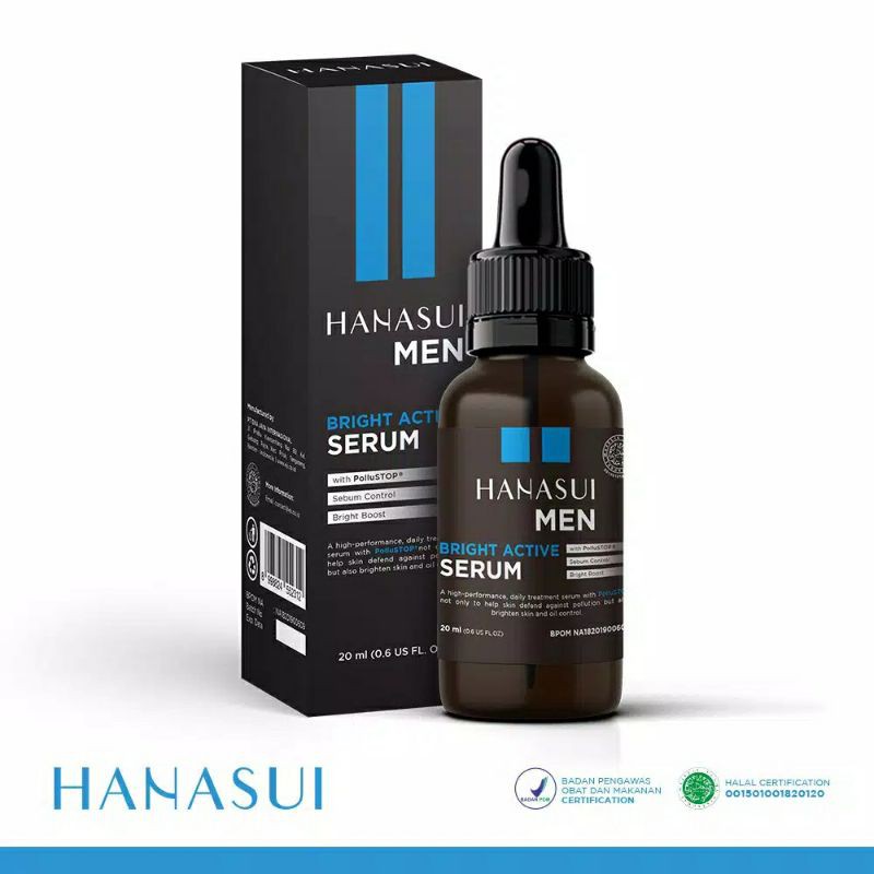 [20ml] Hanasui Men Bright Active Serum