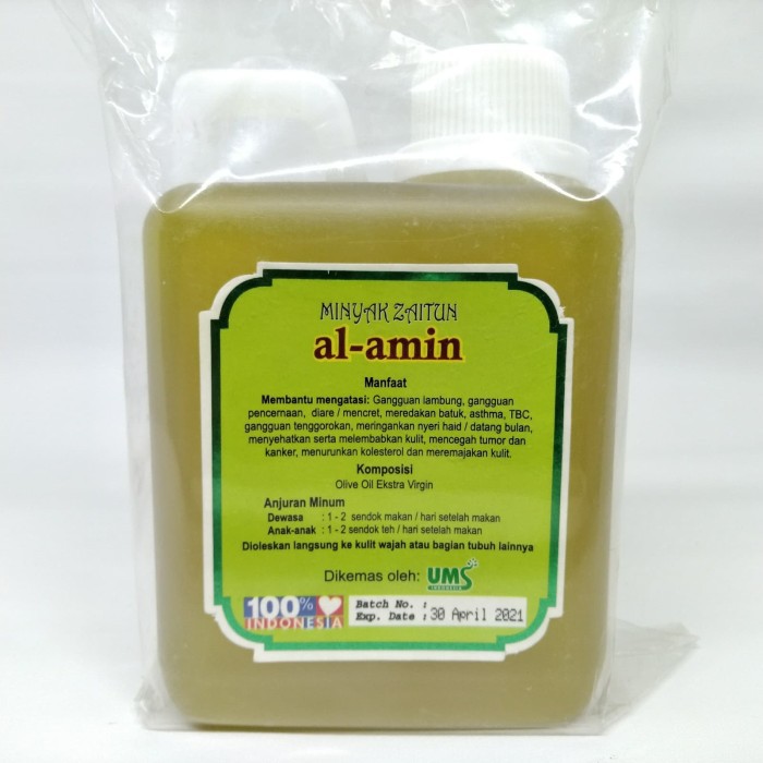 

Minyak Zaitun Extra Virgin Al Amin 500 ml