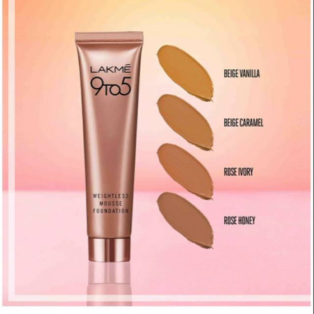 LAKME 9 TO 5 MOUSSE FOUNDATION