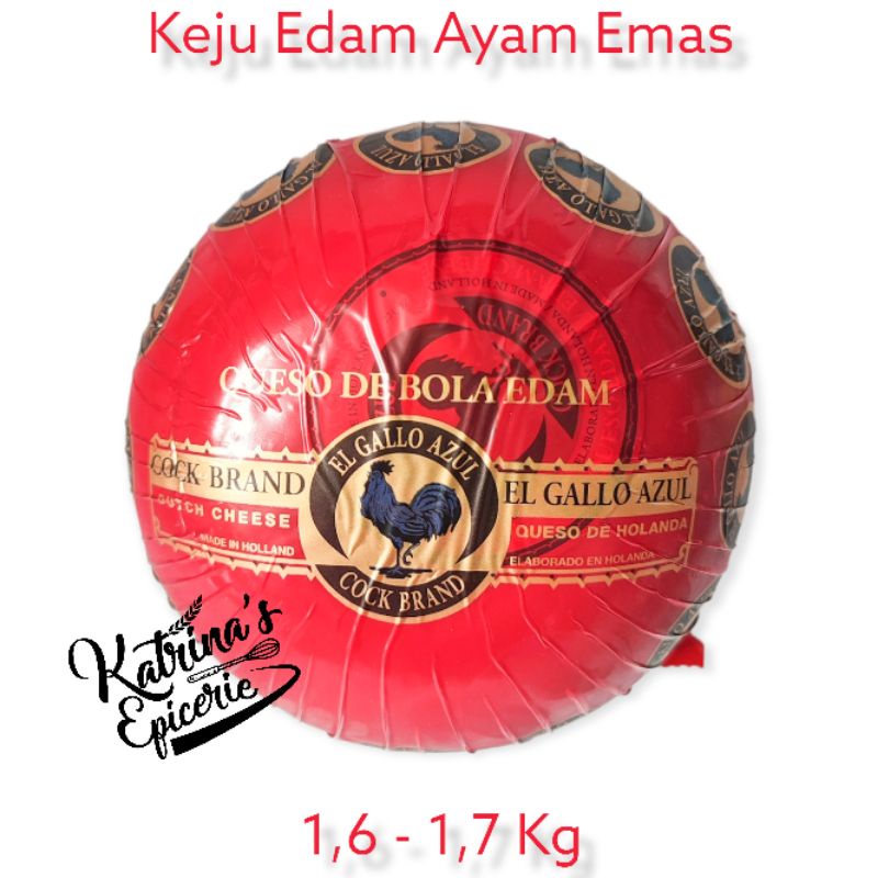 

Keju Edam Emas Cheese Seperempat Ball 430 Gram Untuk Kaastengel Sagu Nastar