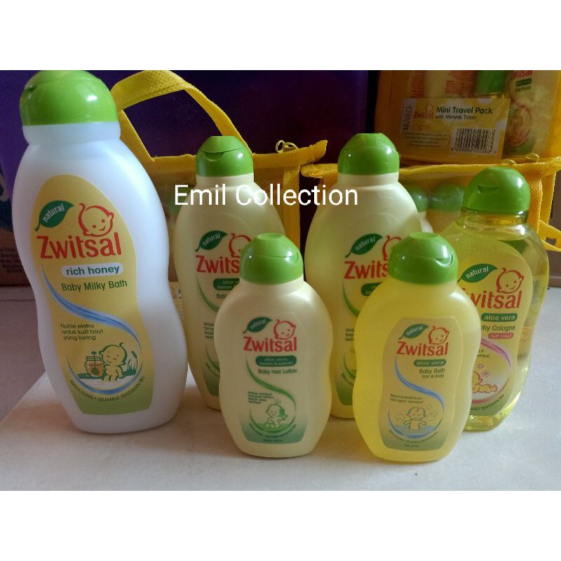 Zwitsal paket mini Baby Sabun/Shampoo/hairlotion/Cologne/MinyakTelon.Bisa COD‼️