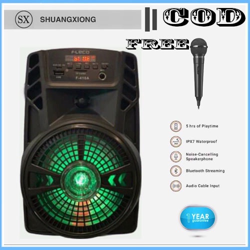 paket Speaker Karaoke Bluetooth SX 5008/SX 5009 Terbaru Bonus Mic karaoke mantap