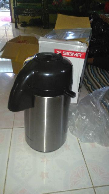 Sigma Vacuum Air Pot 3 Liter / Termos Air Panas Stainless 3 Liter