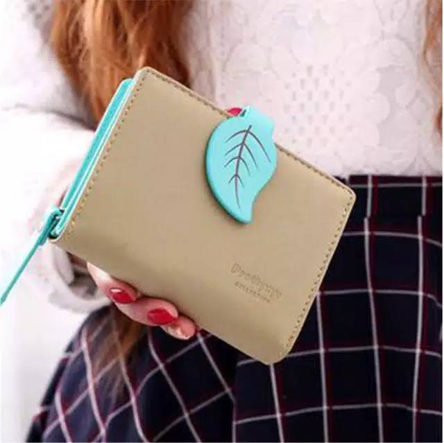 DOMPET LIPAT MINI DAUN